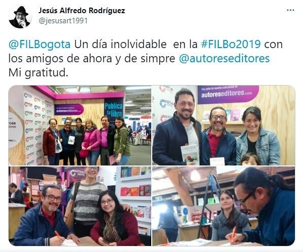 Imagen de instagram compartida por @autoreseditores